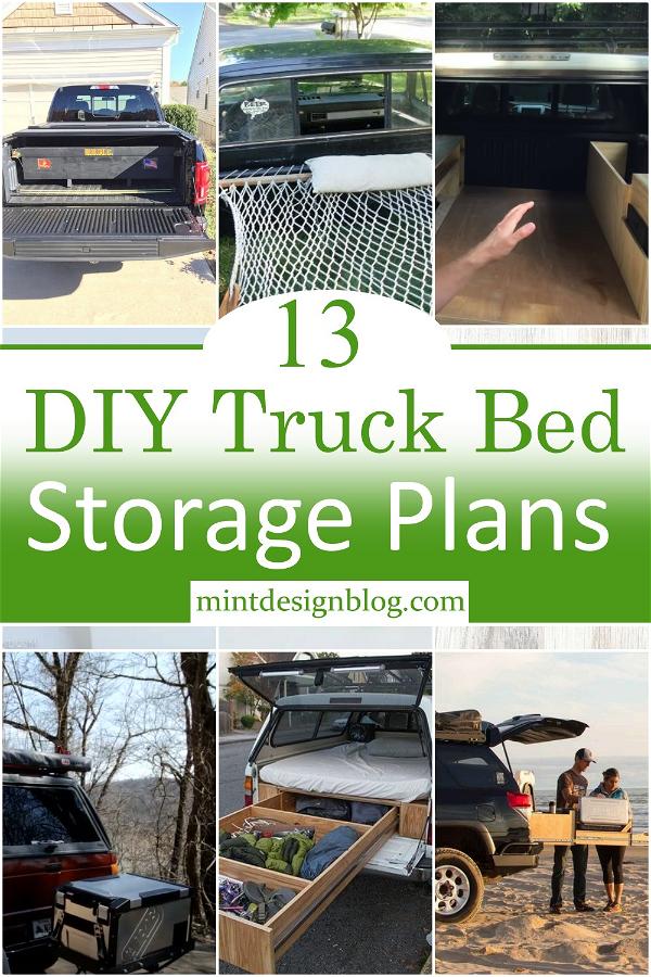 DIY Truck Bed Storage Plans 1