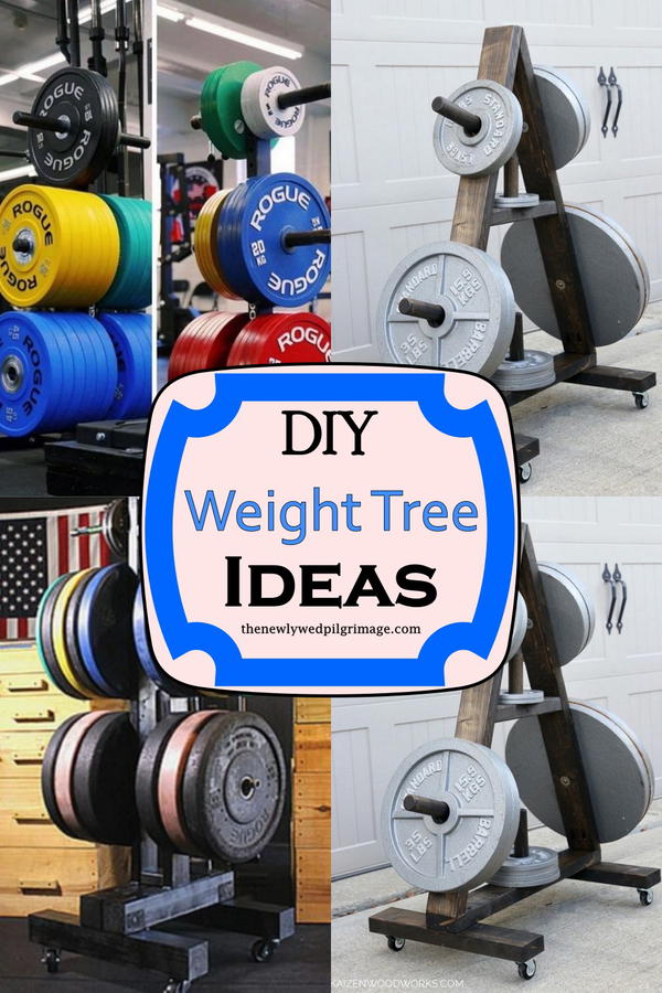 15 DIY Weight Tree Ideas For Home Mint Design Blog