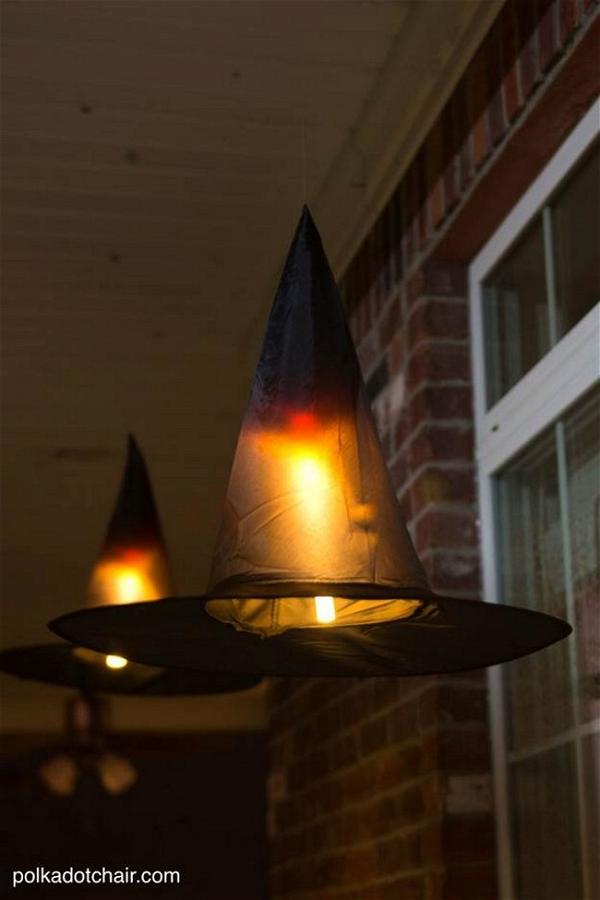 DIY Witch Hat Decoration