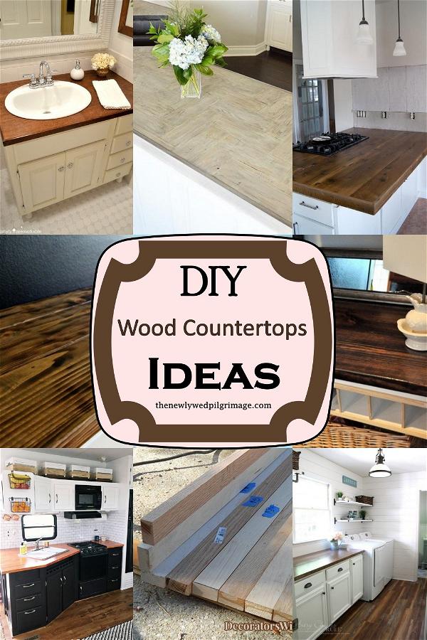 DIY Wood Countertops Ideas