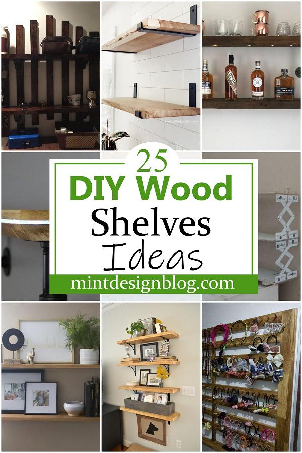 DIY Wood Shelves Ideas 2