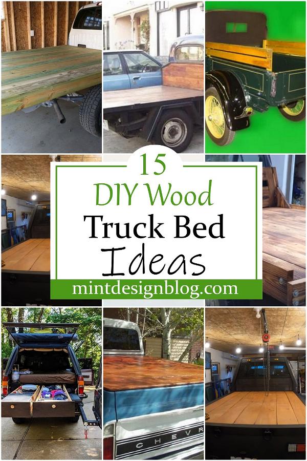 DIY Wood Truck Bed Ideas 1