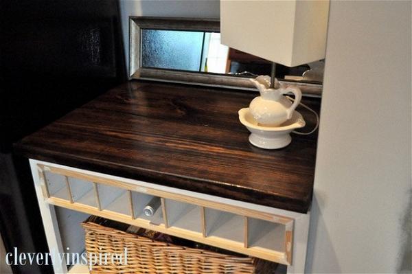 DIY Wooden Countertop For $10