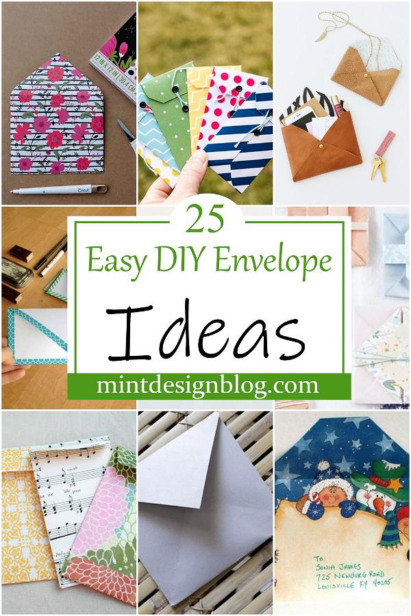Easy DIY Envelope Ideas 1