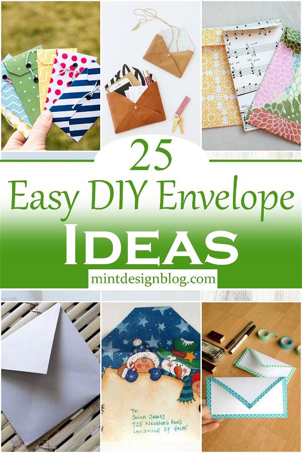 Easy DIY Envelope Ideas 2