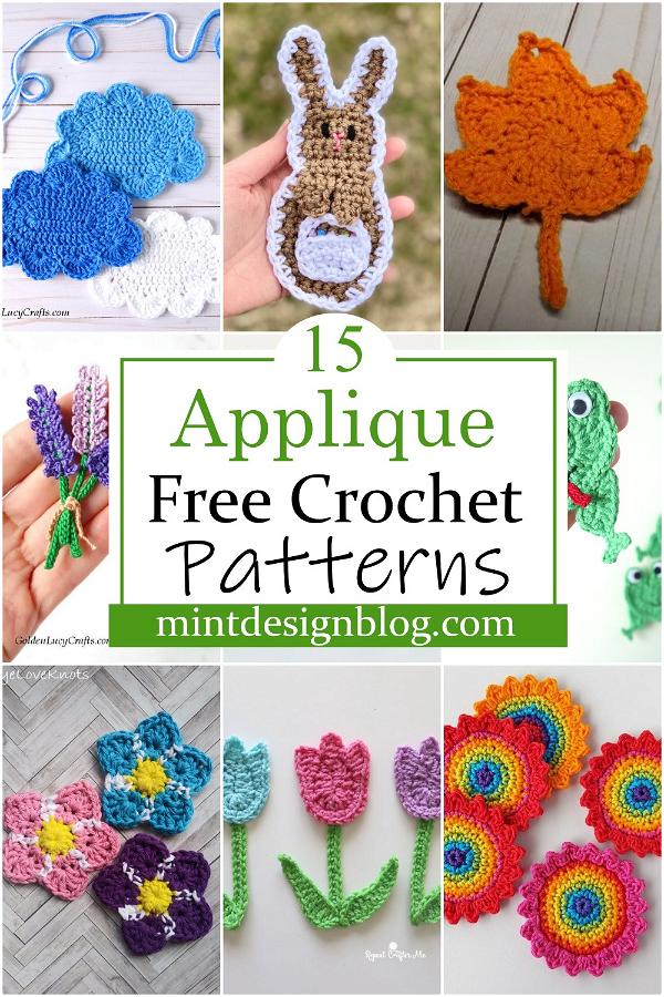 Free Crochet Applique Patterns 1