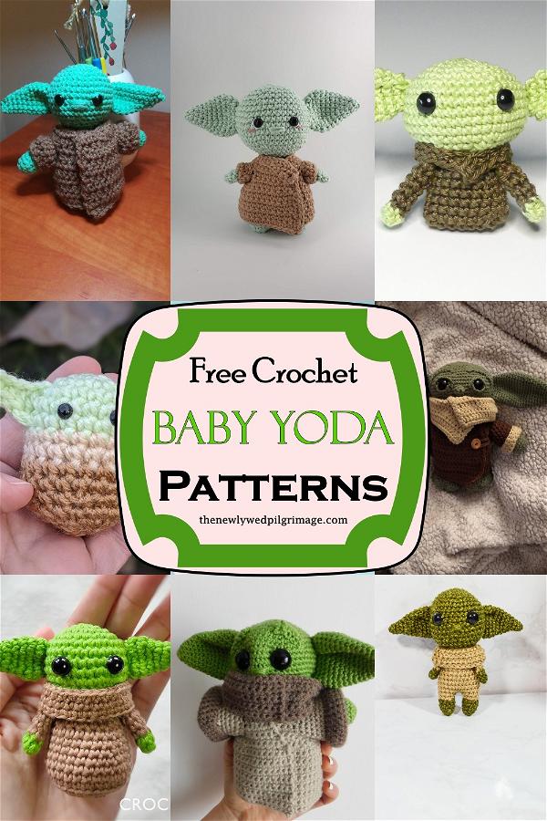 Free Crochet Baby Yoda Patterns