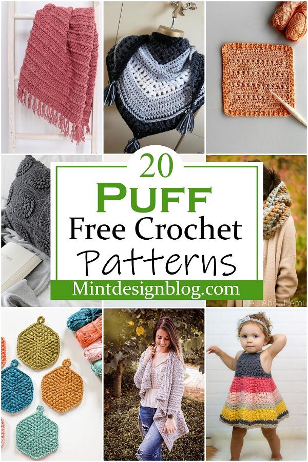 Free Crochet Puff Patterns 1