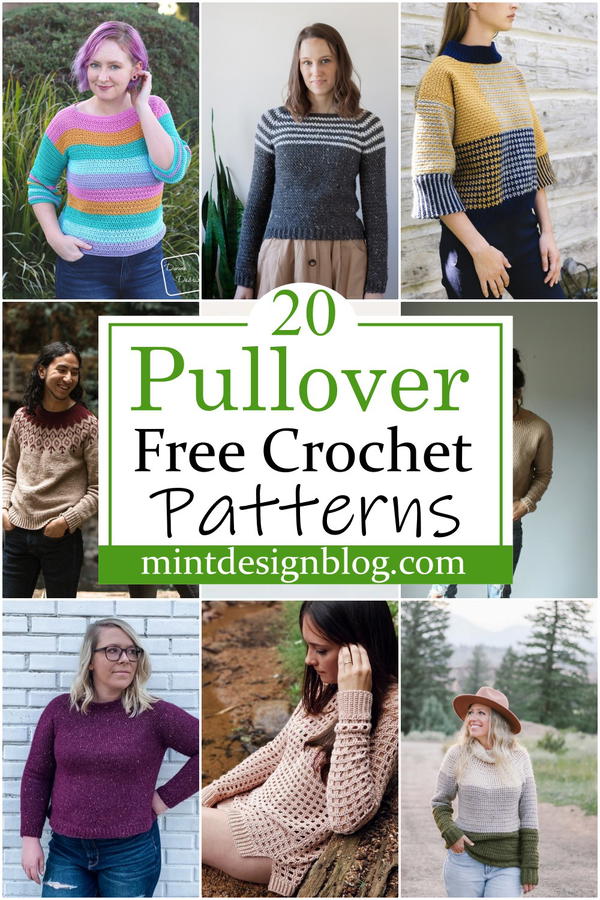 Free Crochet Pullover Patterns 1