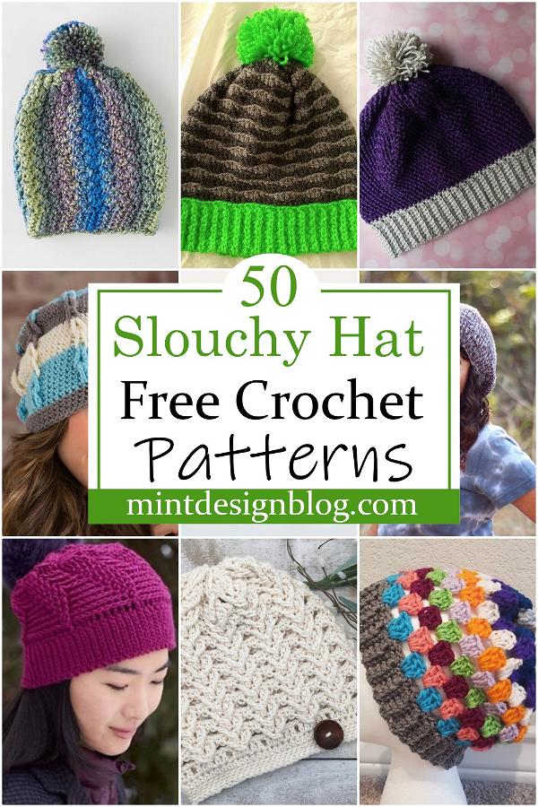 Free Crochet Slouchy Hat Patterns 1