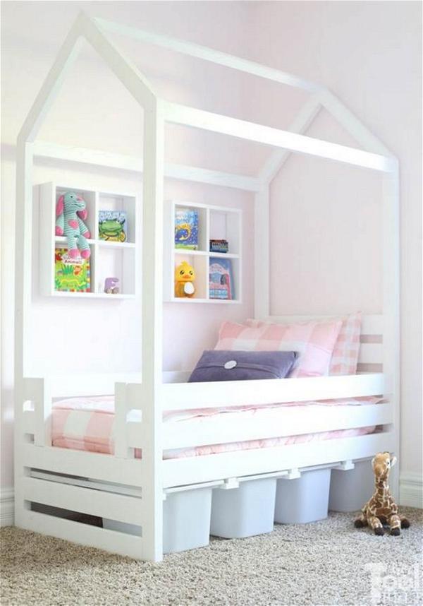 House Frame Toddler Bed