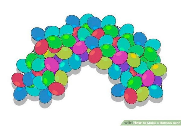 How To Make A Balloon Arch 3