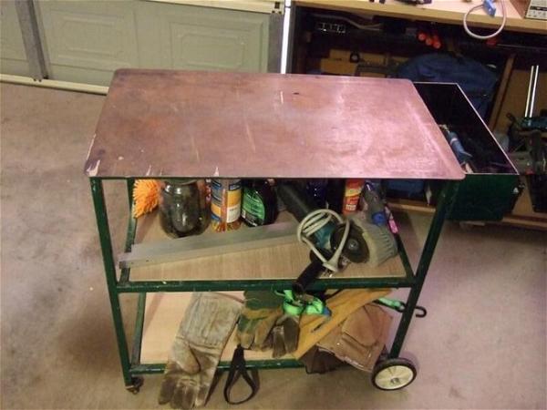 How To Make A Low-Cost Welding Table With BBQ