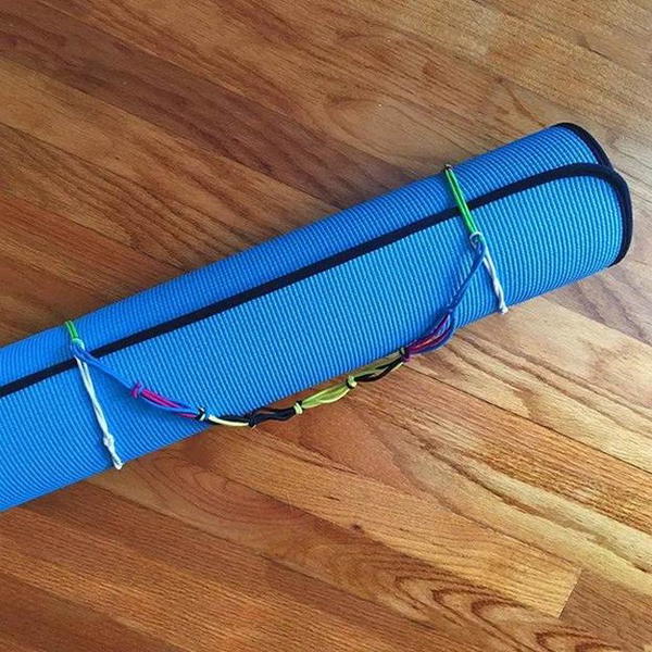 21 DIY Yoga Mat Ideas For Home - Mint Design Blog