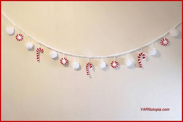 Peppermint Candy Garland