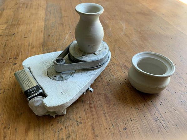 Pocket-Sized Pottery Wheel