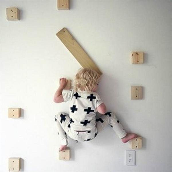 Rock Climbing Wall Idea