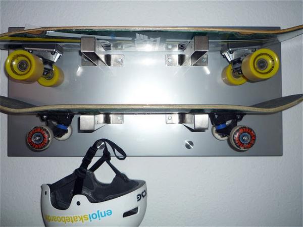 Skateboard Wall Rack