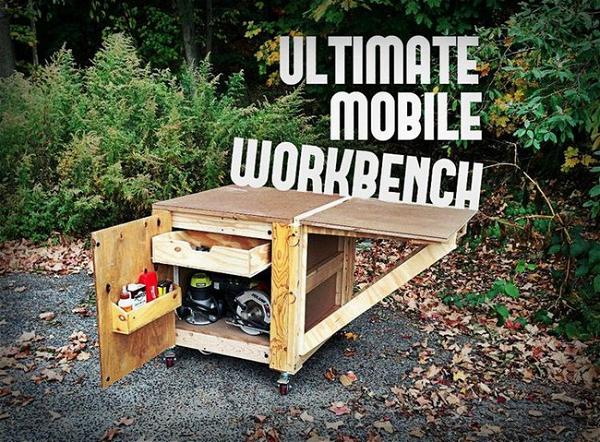 Ultimate Mobile Workbench DIY