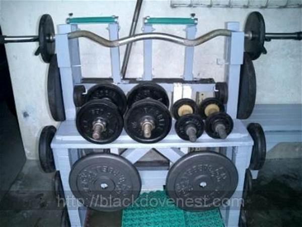 Weight And Dumbbell Rack