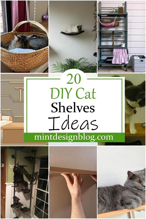 DIY Cat Shelves Ideas 1