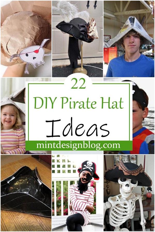 22 DIY Pirate Hat Ideas For Kids - Mint Design Blog