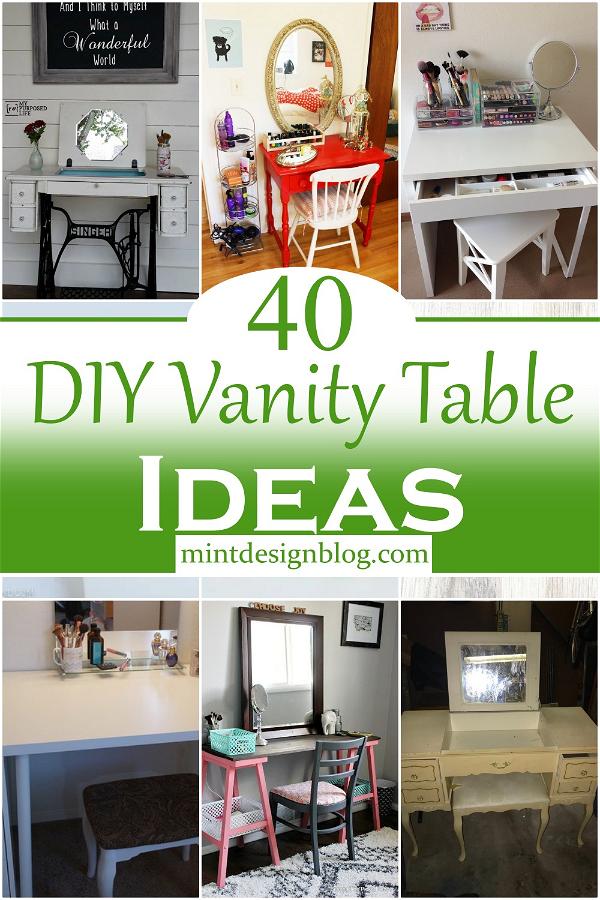 DIY Vanity Table Ideas 1