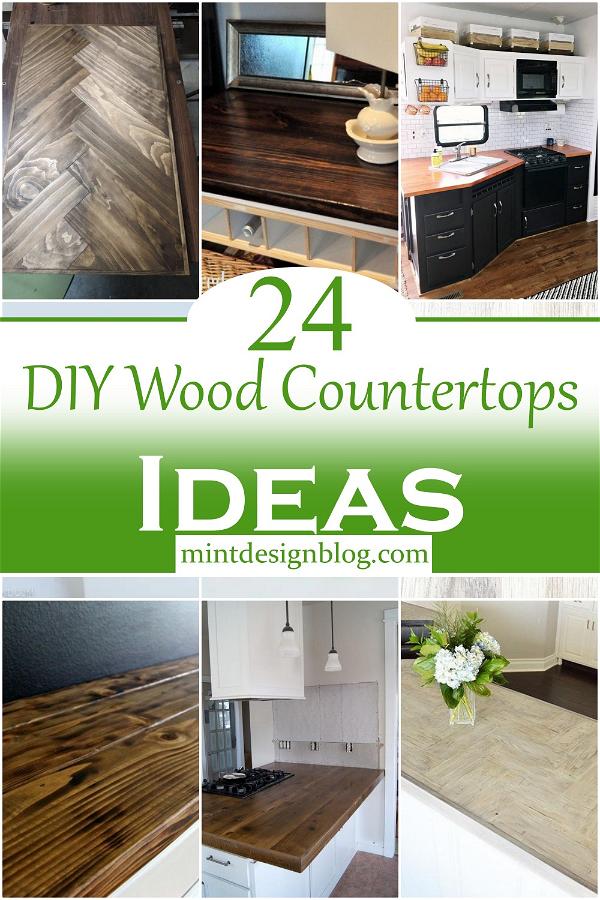 DIY Wood Countertops Ideas 1