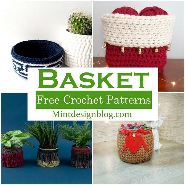 Easy Free Crochet Basket Patterns