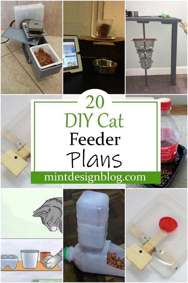 DIY Cat Feeder Plans 1