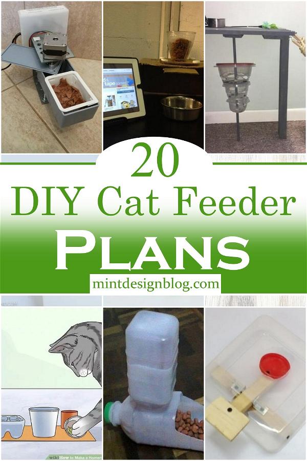 DIY Cat Feeder Plans 2