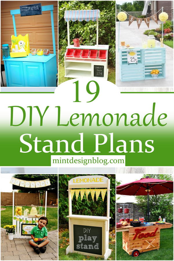 plans de stand de limonade