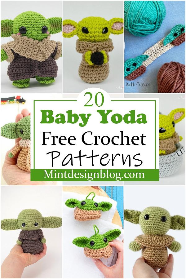 Free Crochet Baby Yoda Patterns 1