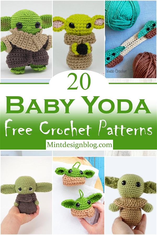 Free Crochet Baby Yoda Patterns 2