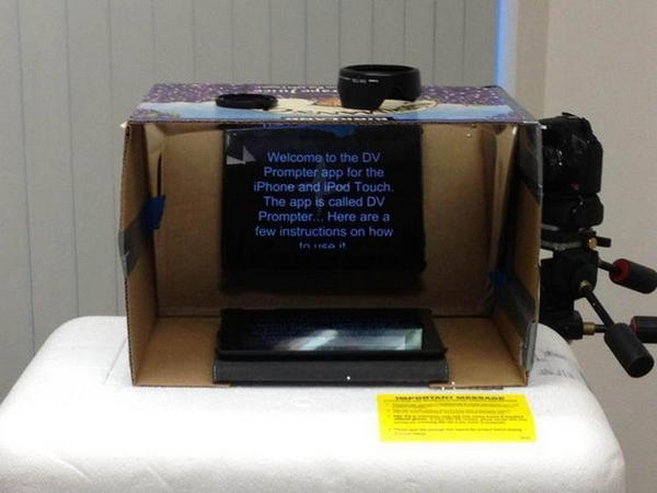 $10 DIY Teleprompter