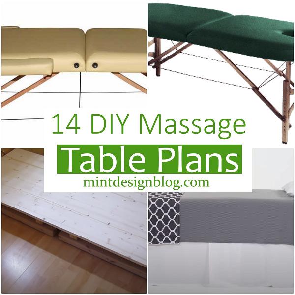 14 DIY Massage Table Plans