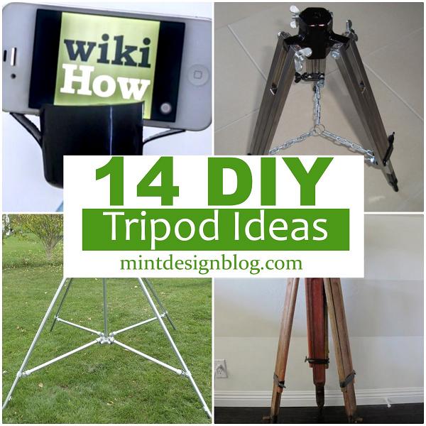 14 DIY Tripod Ideas