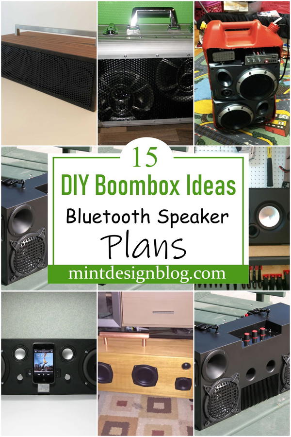 15 Creative DIY Boombox Ideas