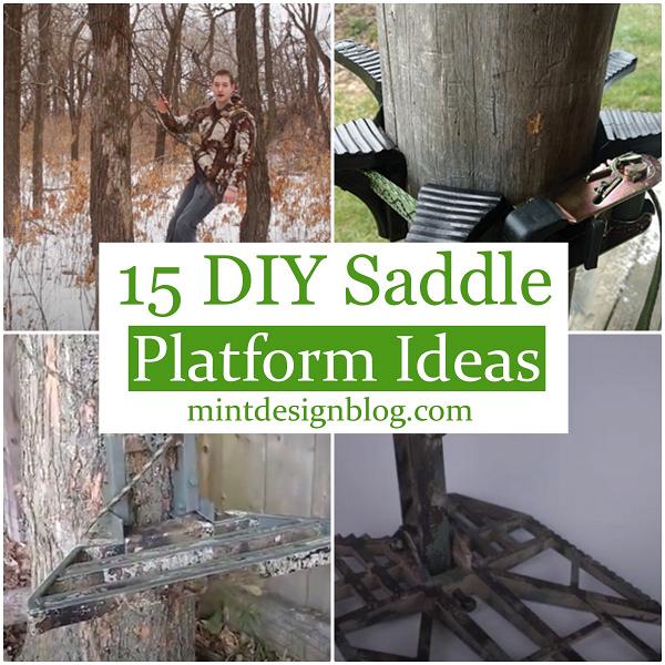 15 DIY Saddle Platform Ideas