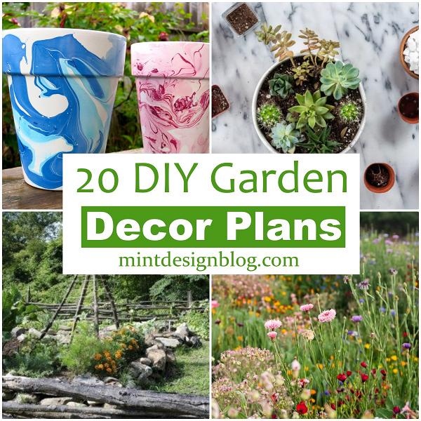 20 DIY Garden Decor Plans