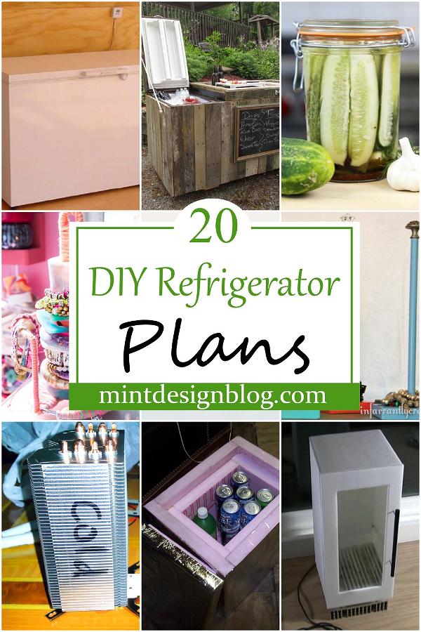 20 DIY Refrigerator Plans