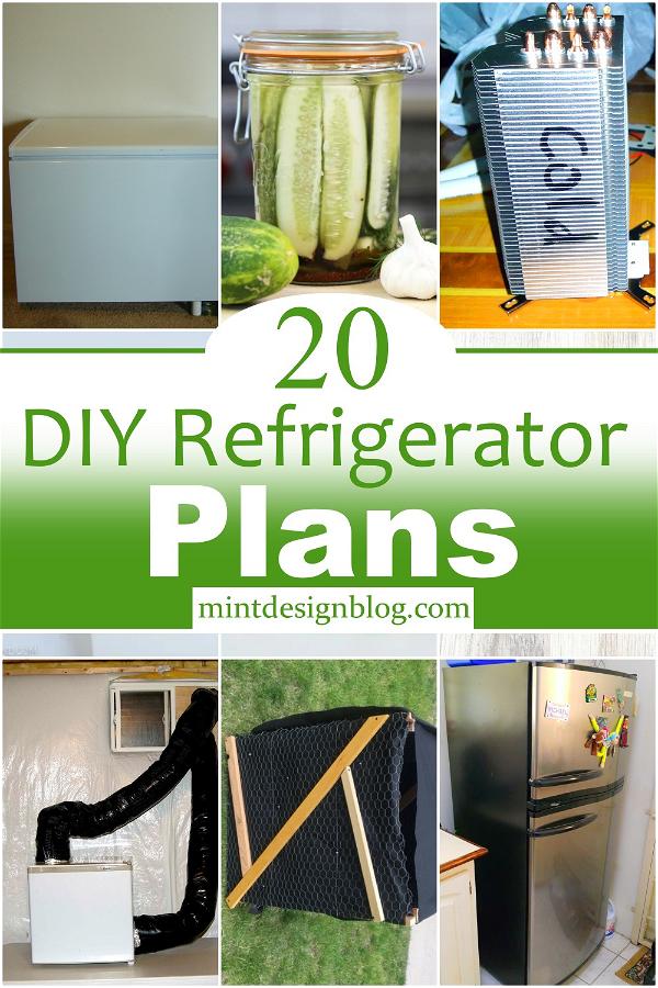 20 DIY Refrigerator ideas