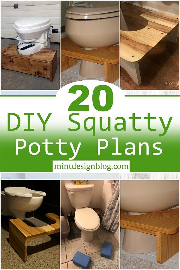 20 DIY Squatty Potty Plans And Ideas
