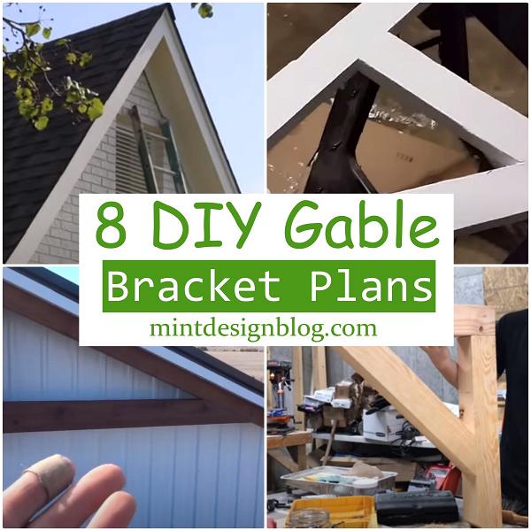 8 DIY Gable Bracket Plans