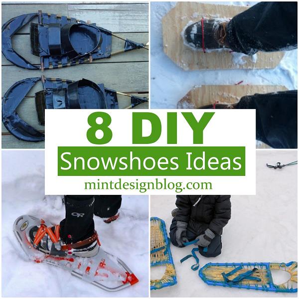 8 Easy DIY Snowshoes Ideas - Mint Design Blog