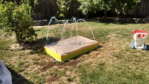Backyard Splash Idea