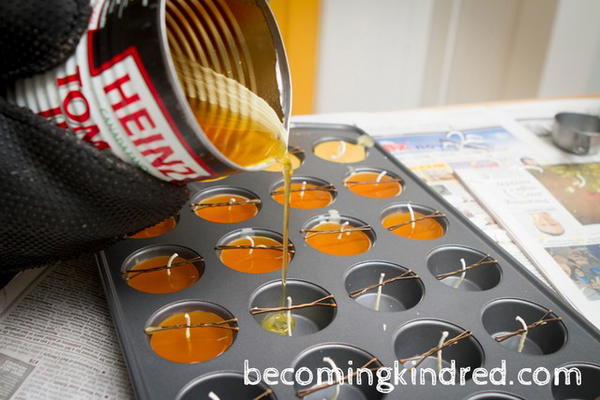 Beeswax Light Candle Making 