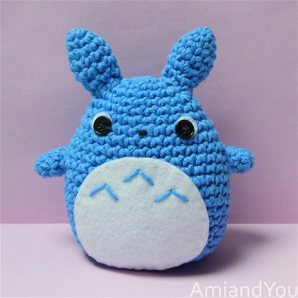 Blue Chu amigurumi