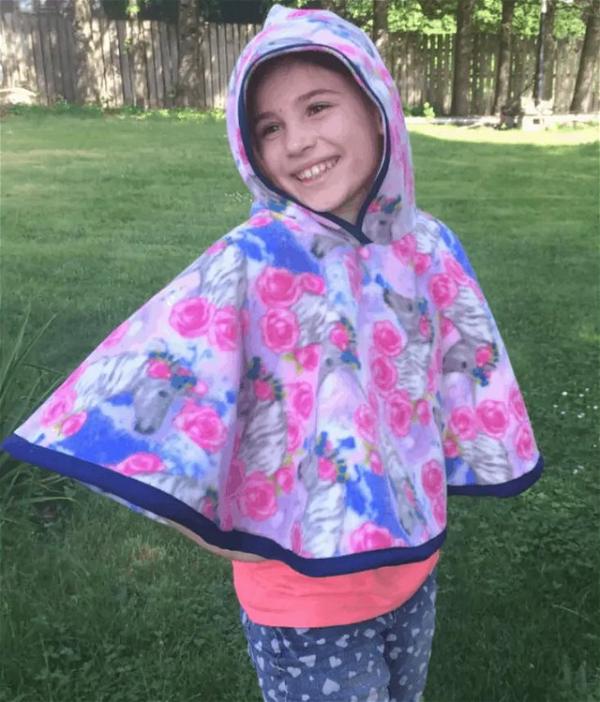 Camp Poncho For Kids