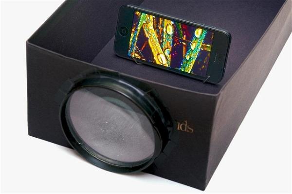 Cardboard Cell Phone Projector